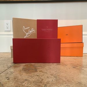 Valentino shoe boxes